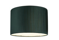GoodHome Louth Dark green Round Lamp shade (D)30cm