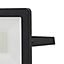 GoodHome Lucan AFD1019-NB Black Mains-powered Cool white LED Without sensor Floodlight 3000lm