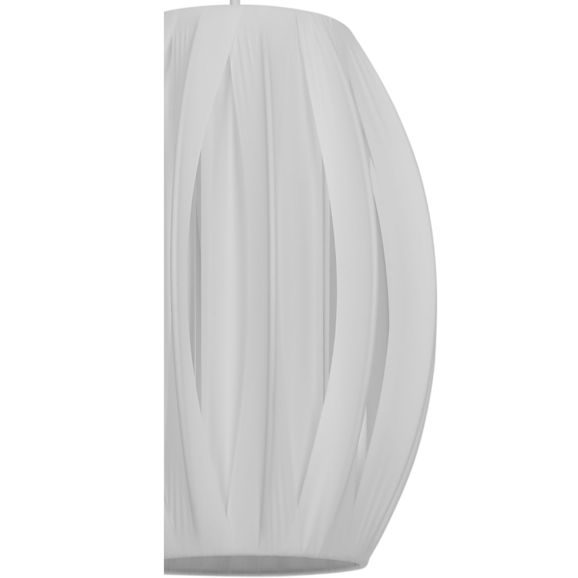 GoodHome Lufira White Light shade (D)20cm