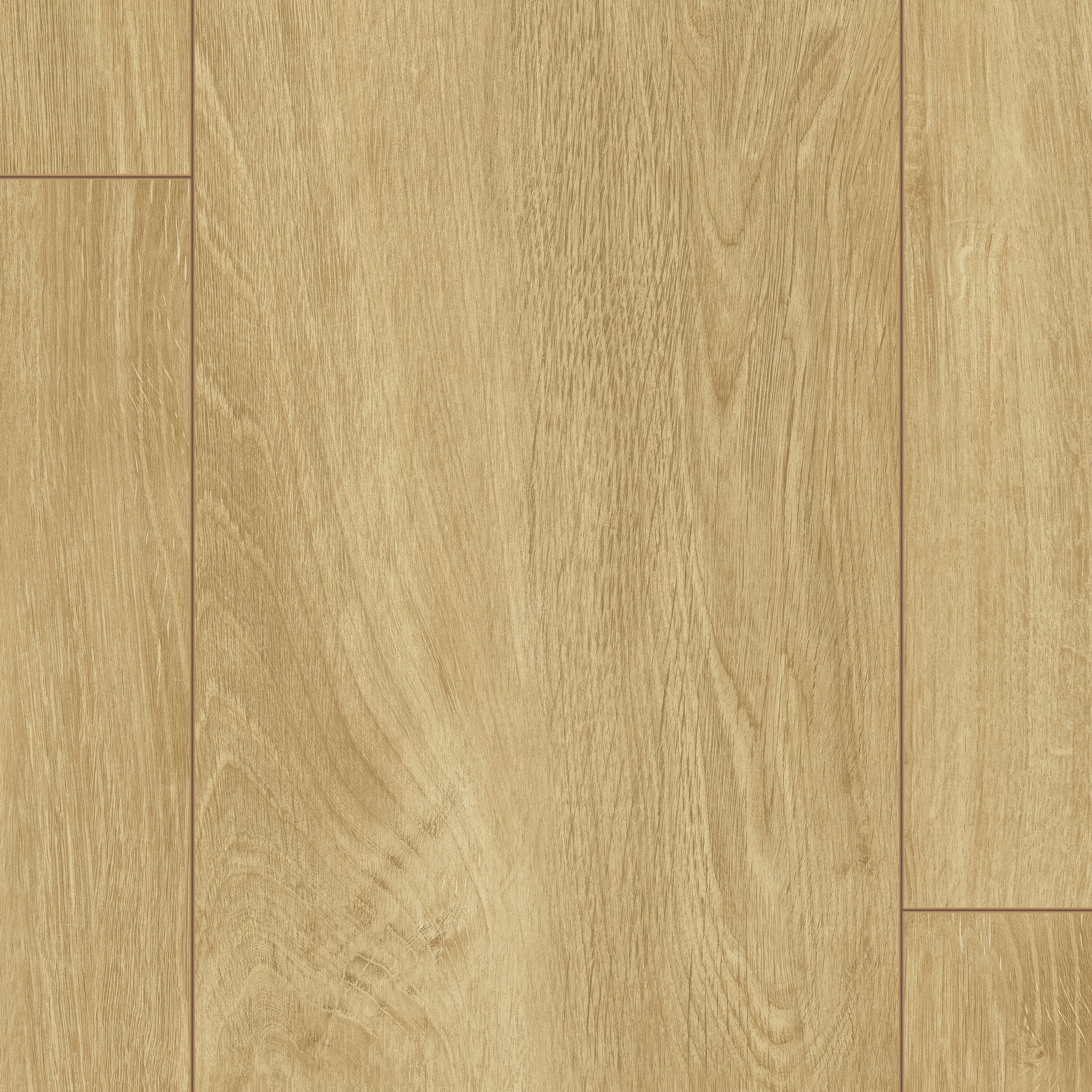 GoodHome Lulea Pure Natural Wood effect Laminate Flooring Sample
