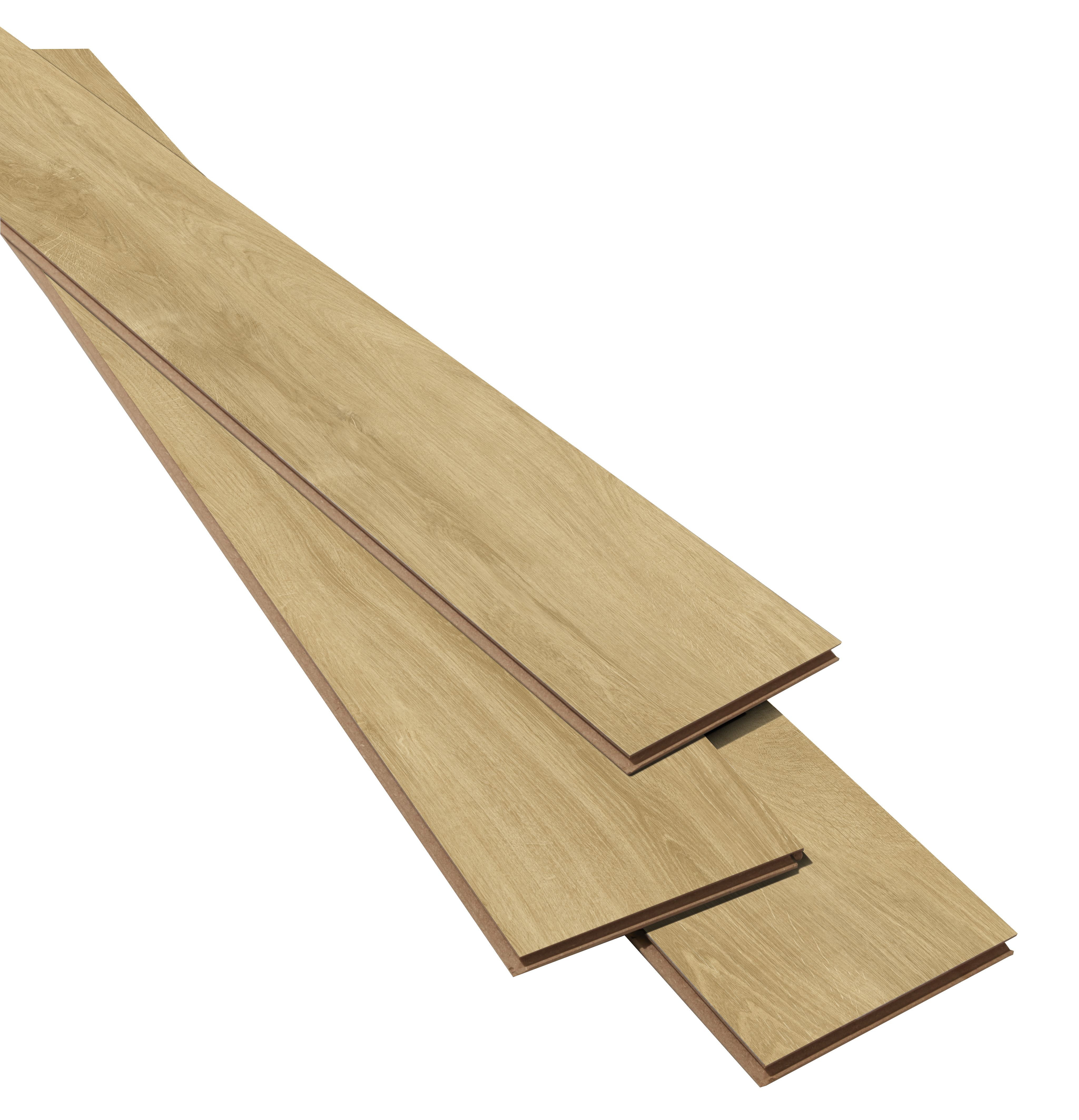 GoodHome Lulea Wood effect Laminate Flooring, 1.995m²
