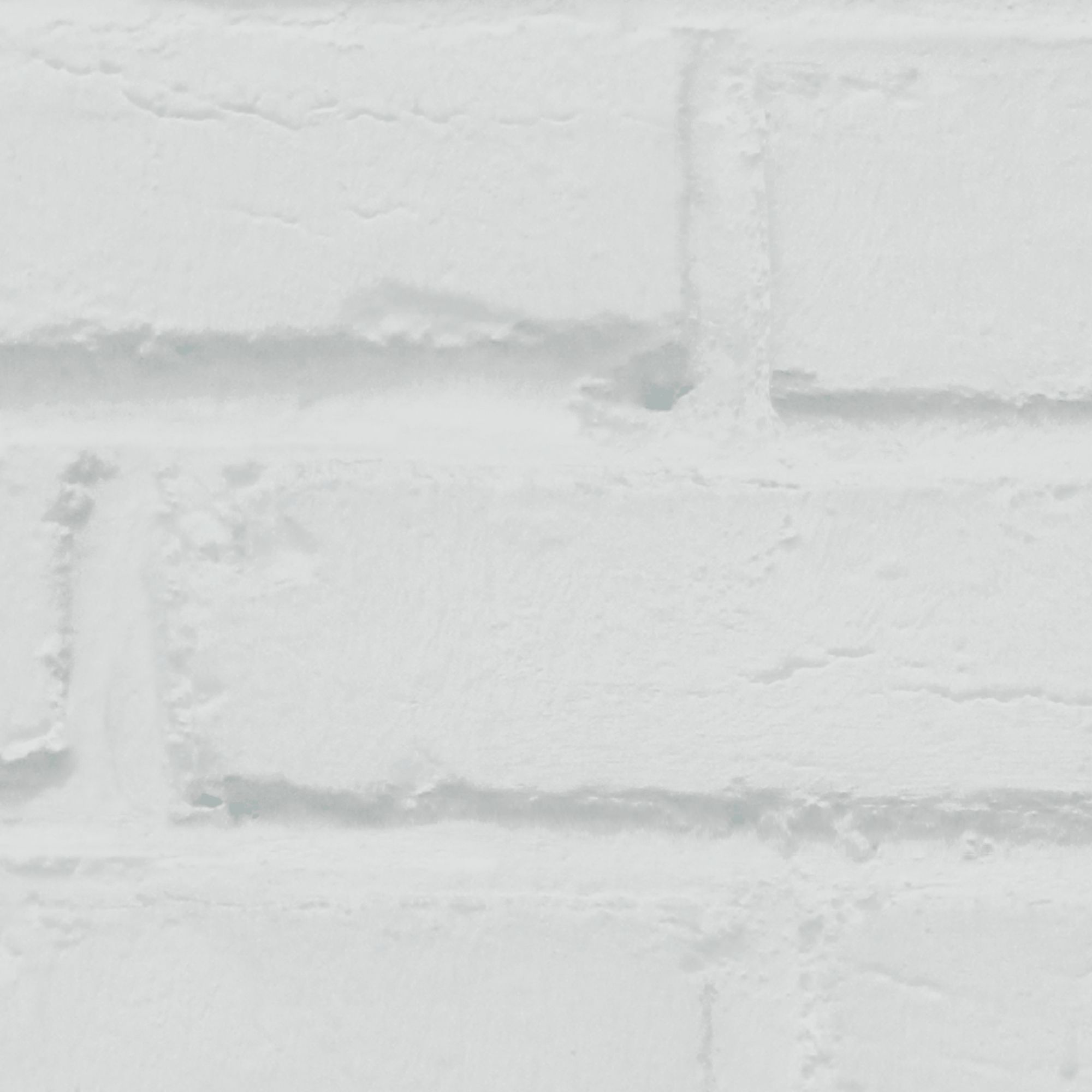 GoodHome Luynes White Stone effect Brick Textured Wallpaper