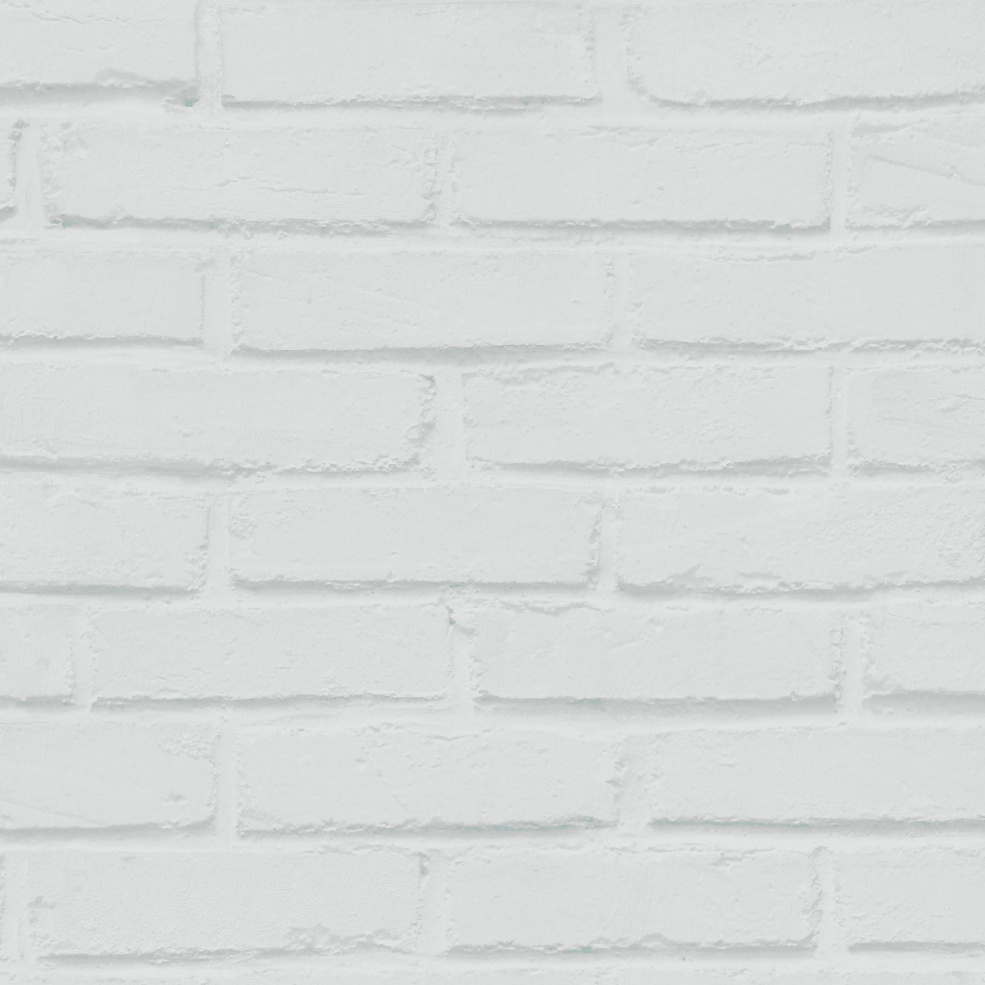 GoodHome Luynes White Stone effect Brick Textured Wallpaper