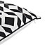 GoodHome Madang Black Graphic Indoor Cushion (L)30cm x (W)45cm