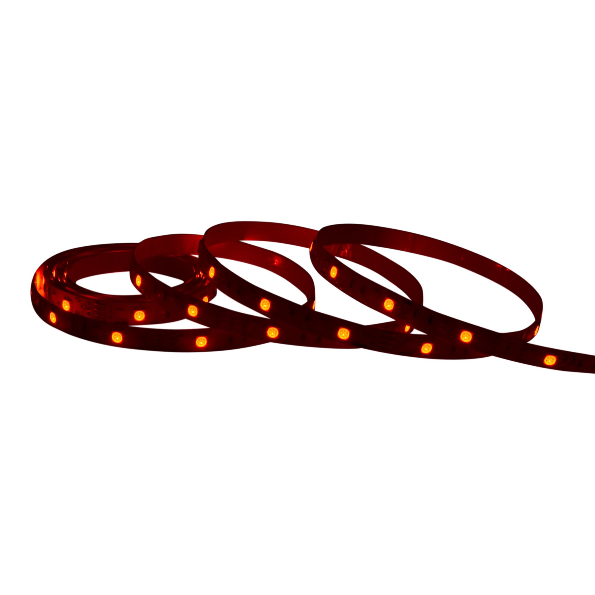 GoodHome Mains-powered (plug-in) LED RGB & neutral white Strip light IP20 1200lm (L)3m