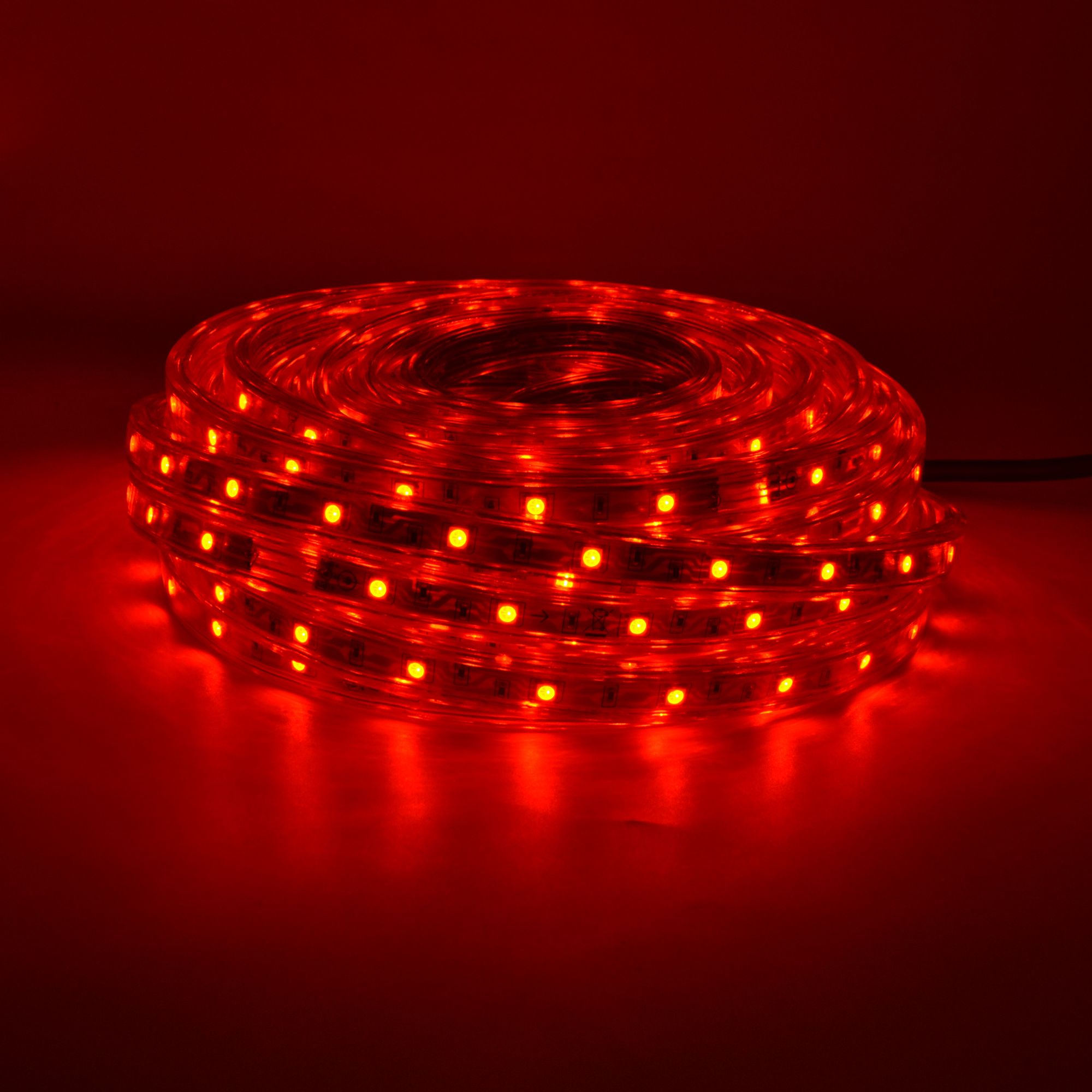 GoodHome Mains-powered (plug-in) LED RGB Strip light IP65 (L)15m