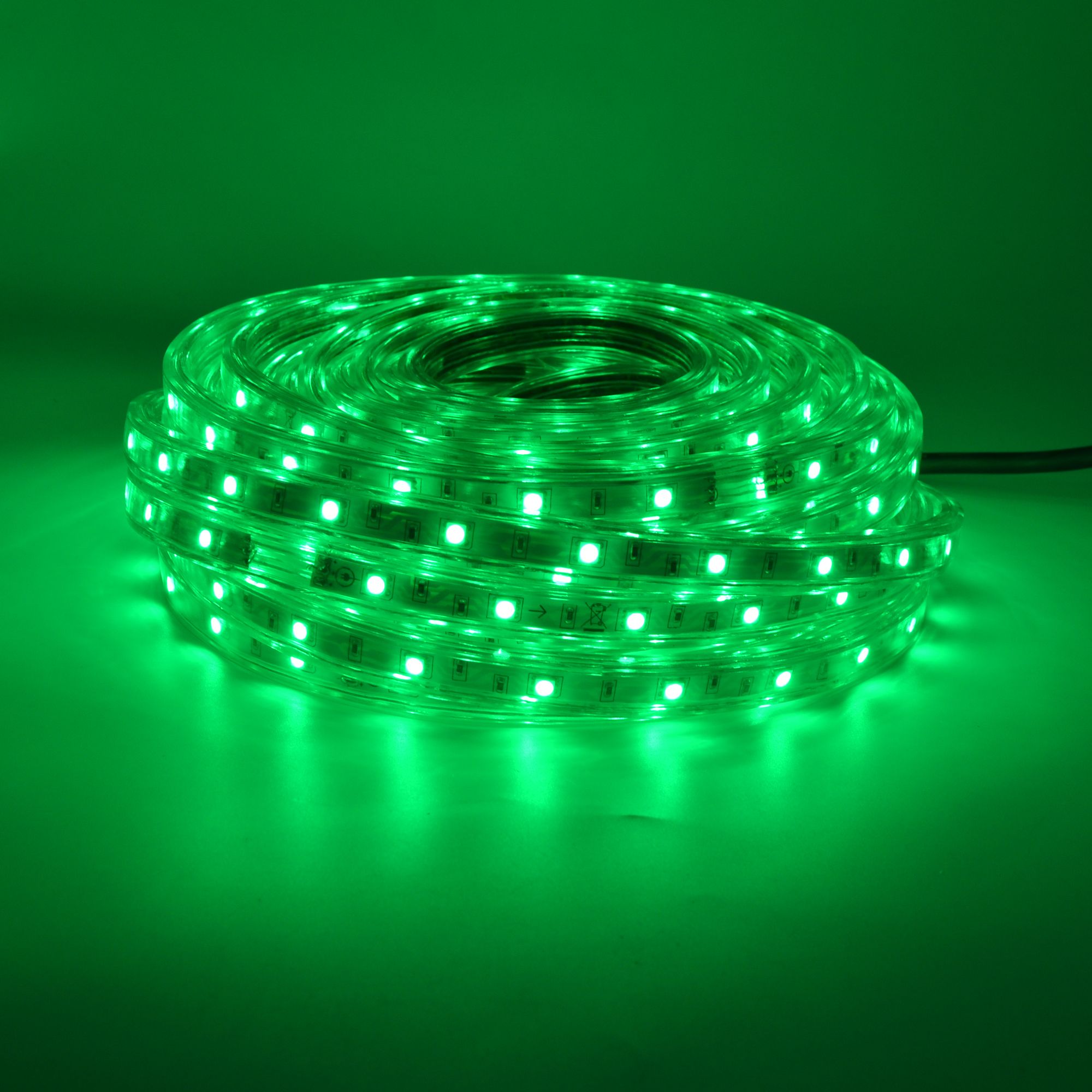 GoodHome Mains-powered (plug-in) LED RGB Strip light IP65 (L)15m