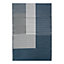 GoodHome Malaita Blue & Green Geometric Woven effect Reversible Medium Outdoor Rug 180cmx120cm