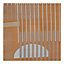 GoodHome Malaita Orange & Beige Graphic Woven effect Reversible Large Outdoor Rug 240cmx180cm