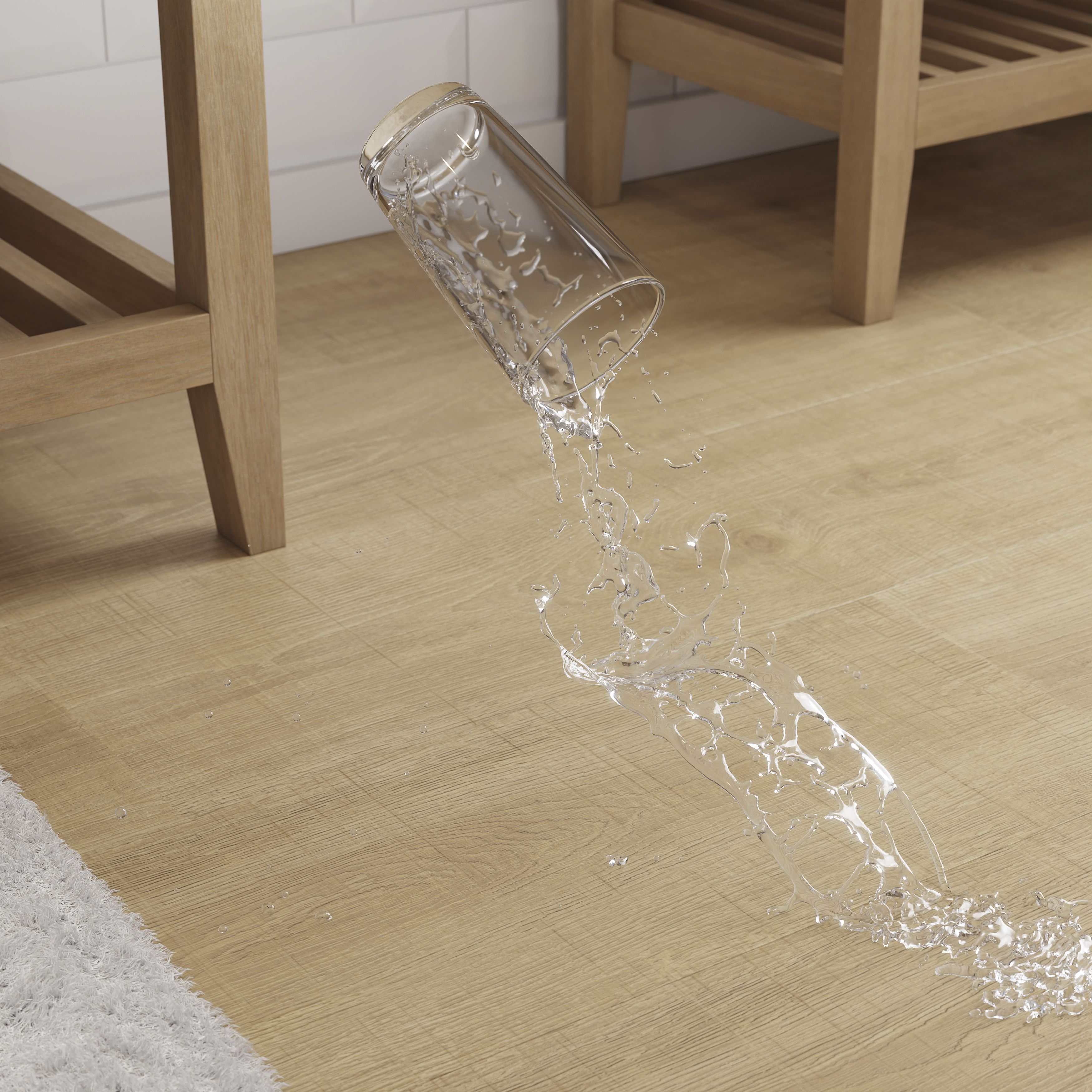 GoodHome Maldon Wood effect Laminate Flooring, 1.65m²