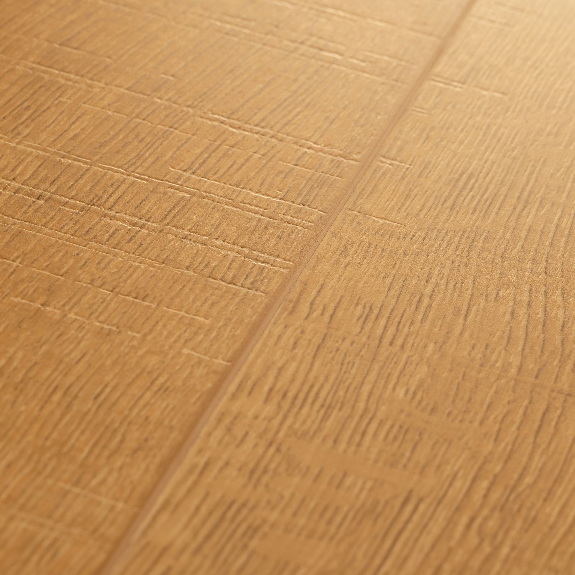 GoodHome Maldon XL Wide Natural Oak effect Embossed Laminate flooring Sample