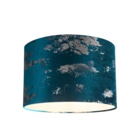 GoodHome Maltby Blue Round Lamp shade (D)30cm