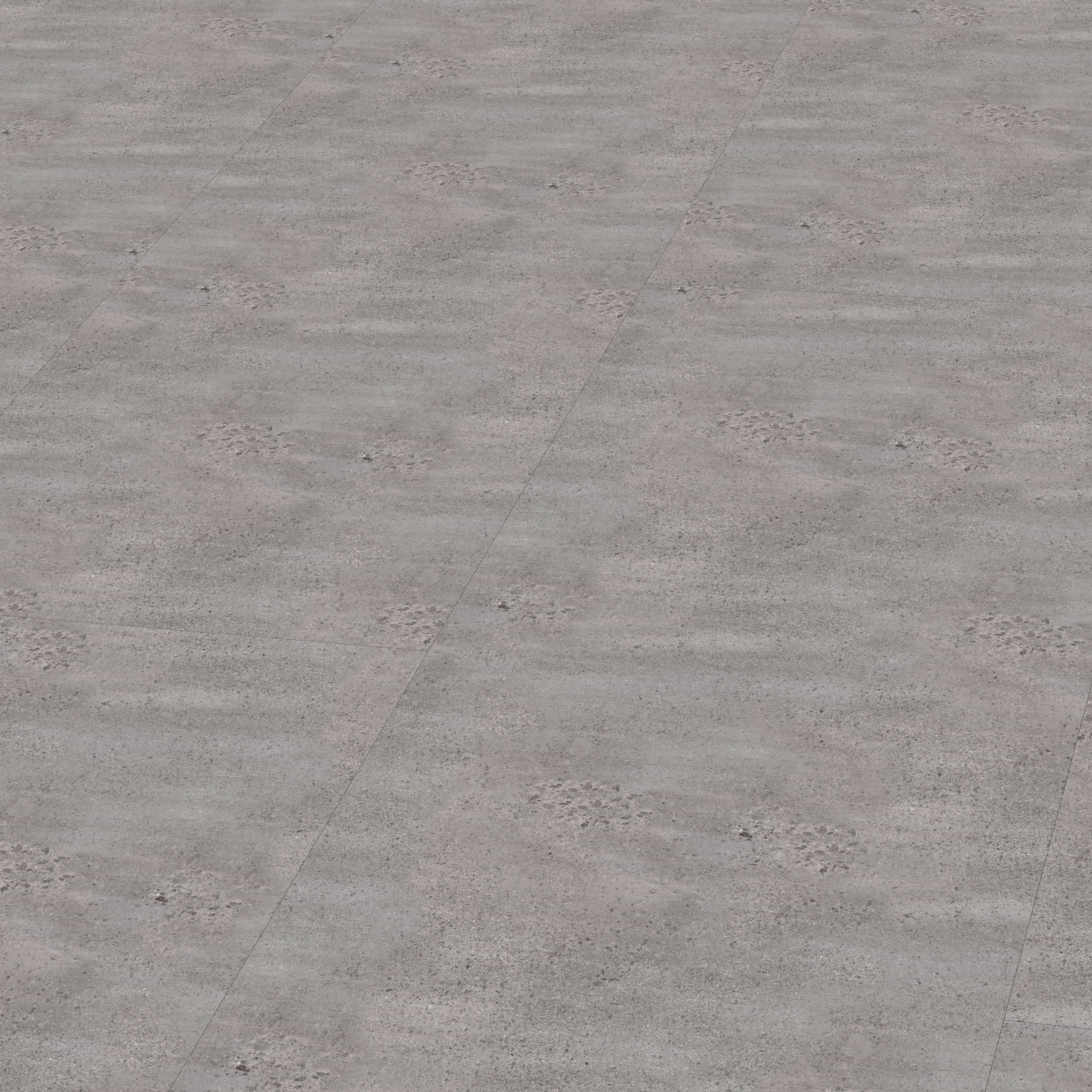 GoodHome Mambo Grey Granite Concrete effect Textured Click vinyl Tile, 2.23m²