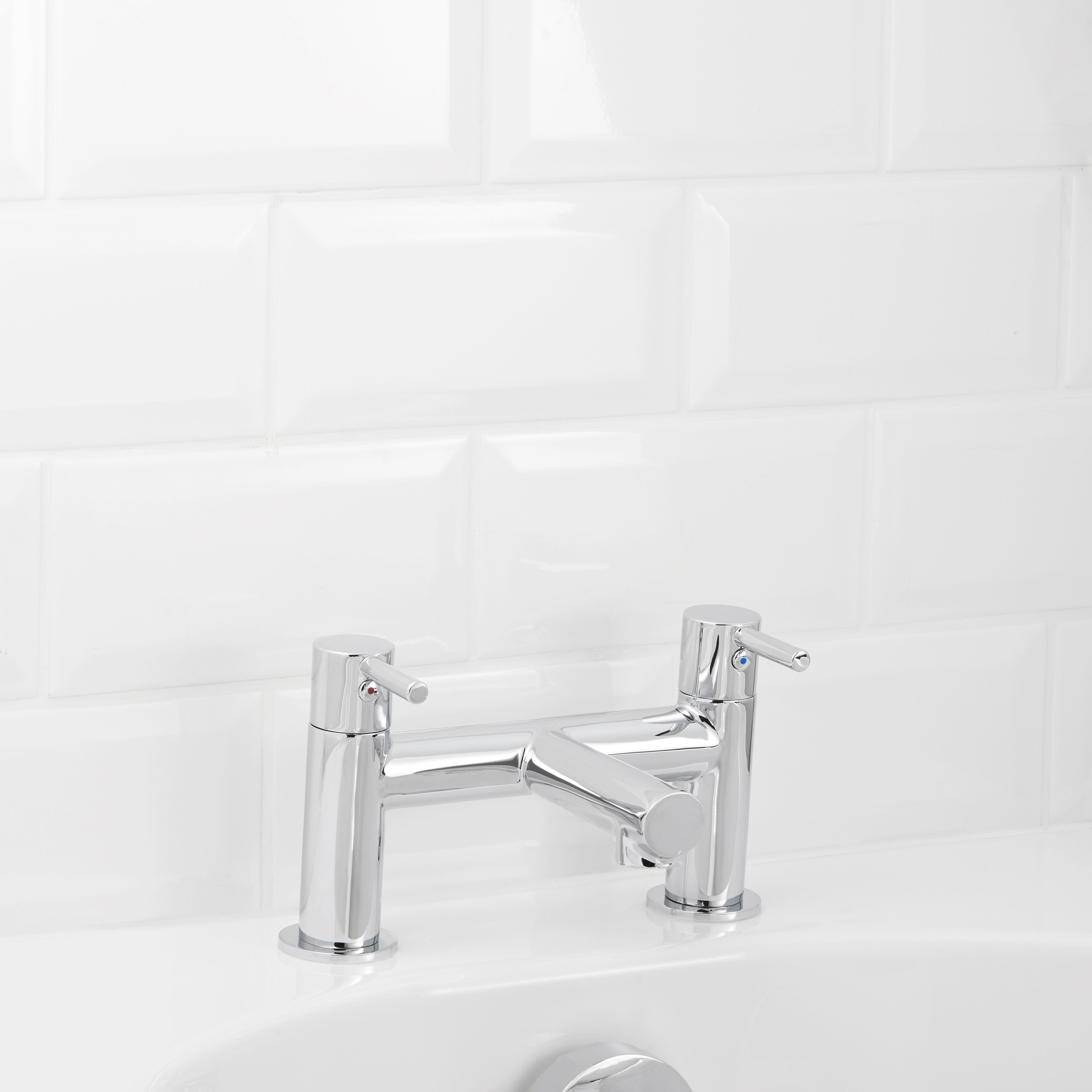 GoodHome Manual Bath Filler Tap