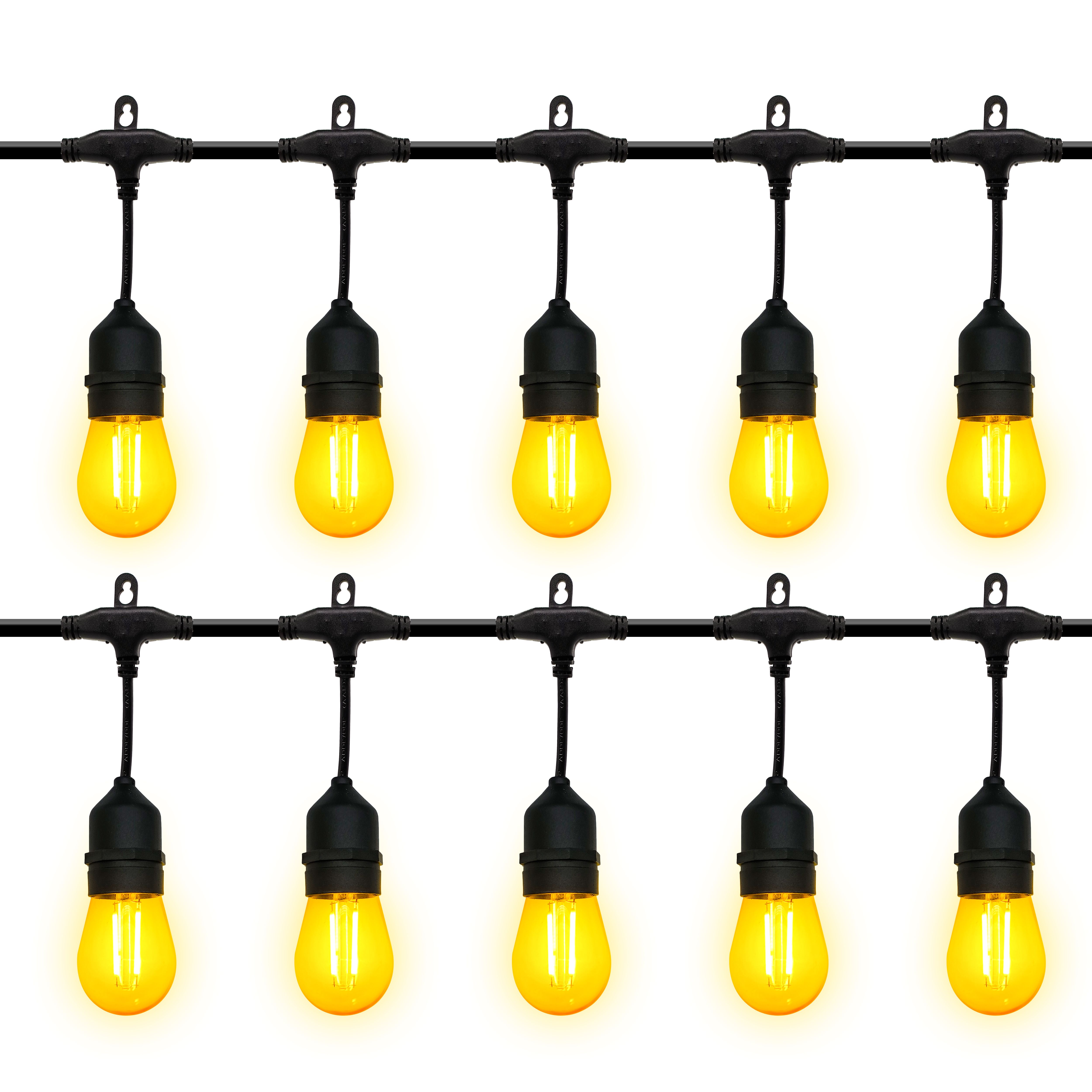 GoodHome Marazion Mains-powered (plug-in) Warm white 10 LED Indoor & outdoor String lights