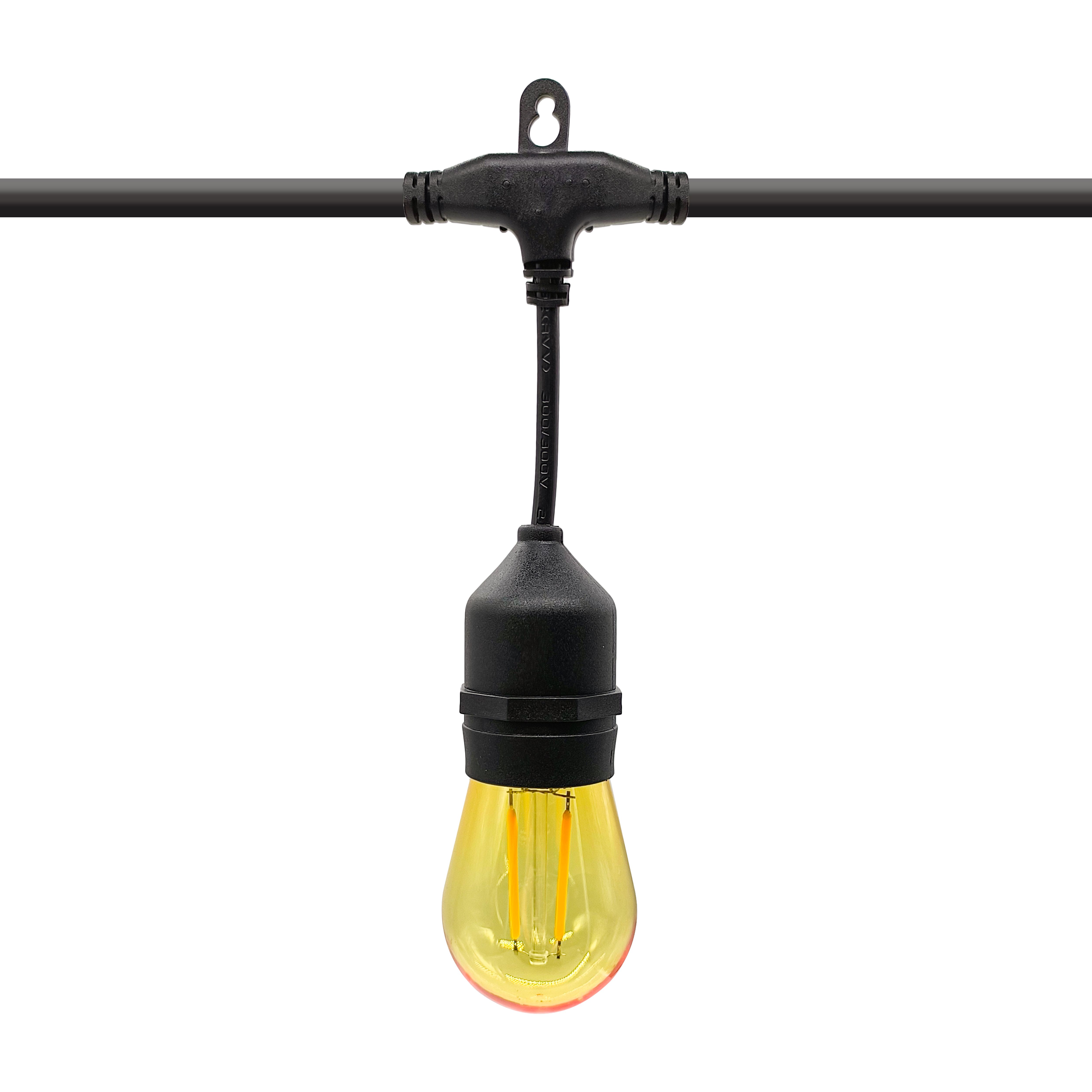 GoodHome Marazion Mains-powered (plug-in) Warm white 10 LED Indoor & outdoor String lights