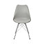 GoodHome Marula Light grey Chair (H)840mm (W)480mm (D)530mm
