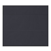 GoodHome Matt blue slab Drawer front (W)800mm, Pack of 3
