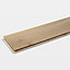 GoodHome Mawson Grey Oak Real wood top layer flooring, 1.37m² Pack