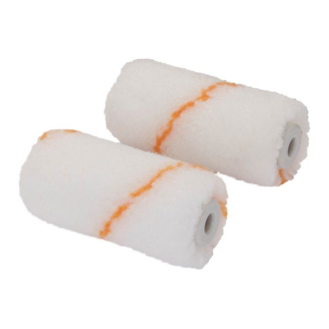 Image of GoodHome Medium Pile Woven polyester Roller sleeve, Pack of 2