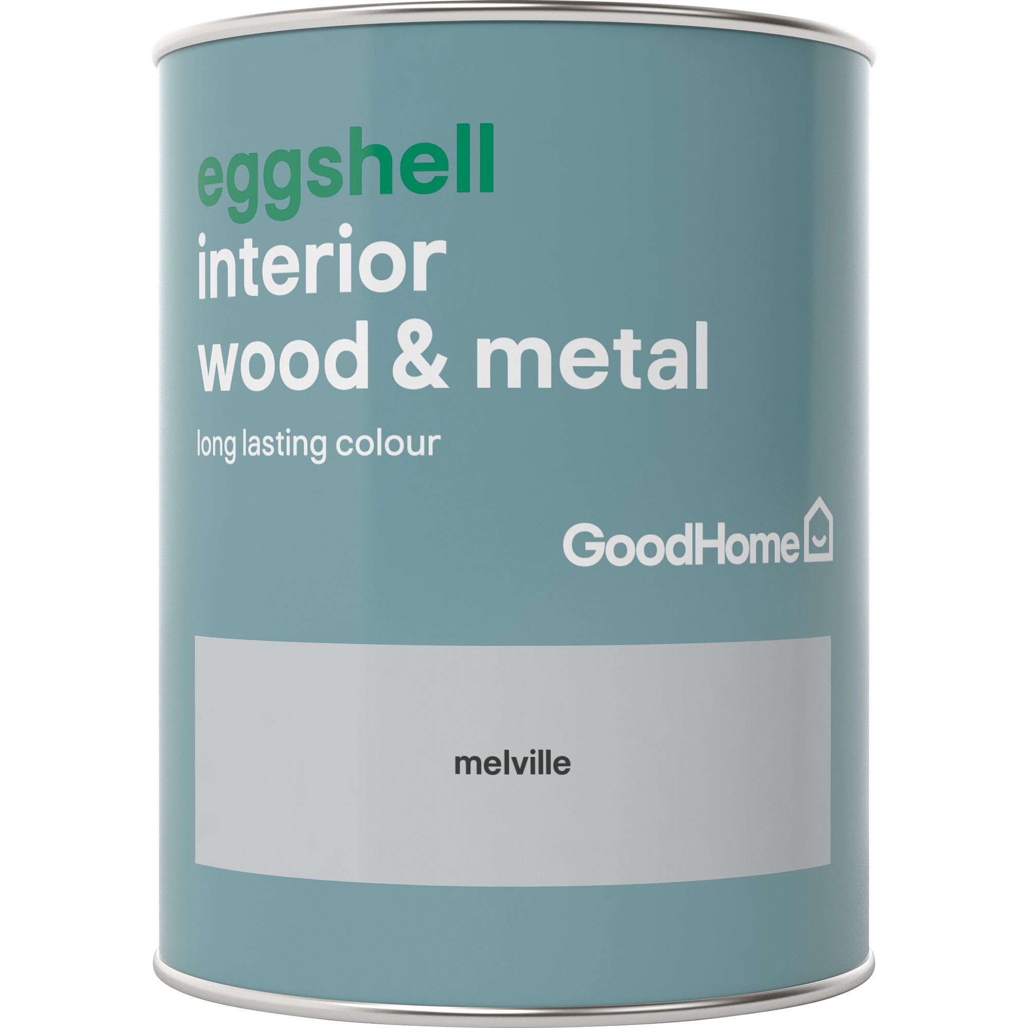 GoodHome Melville Eggshell Metal & wood paint, 750ml
