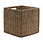 GoodHome Mixxit Natural Seagrass Storage basket (H)30cm (W)30cm (D)30cm