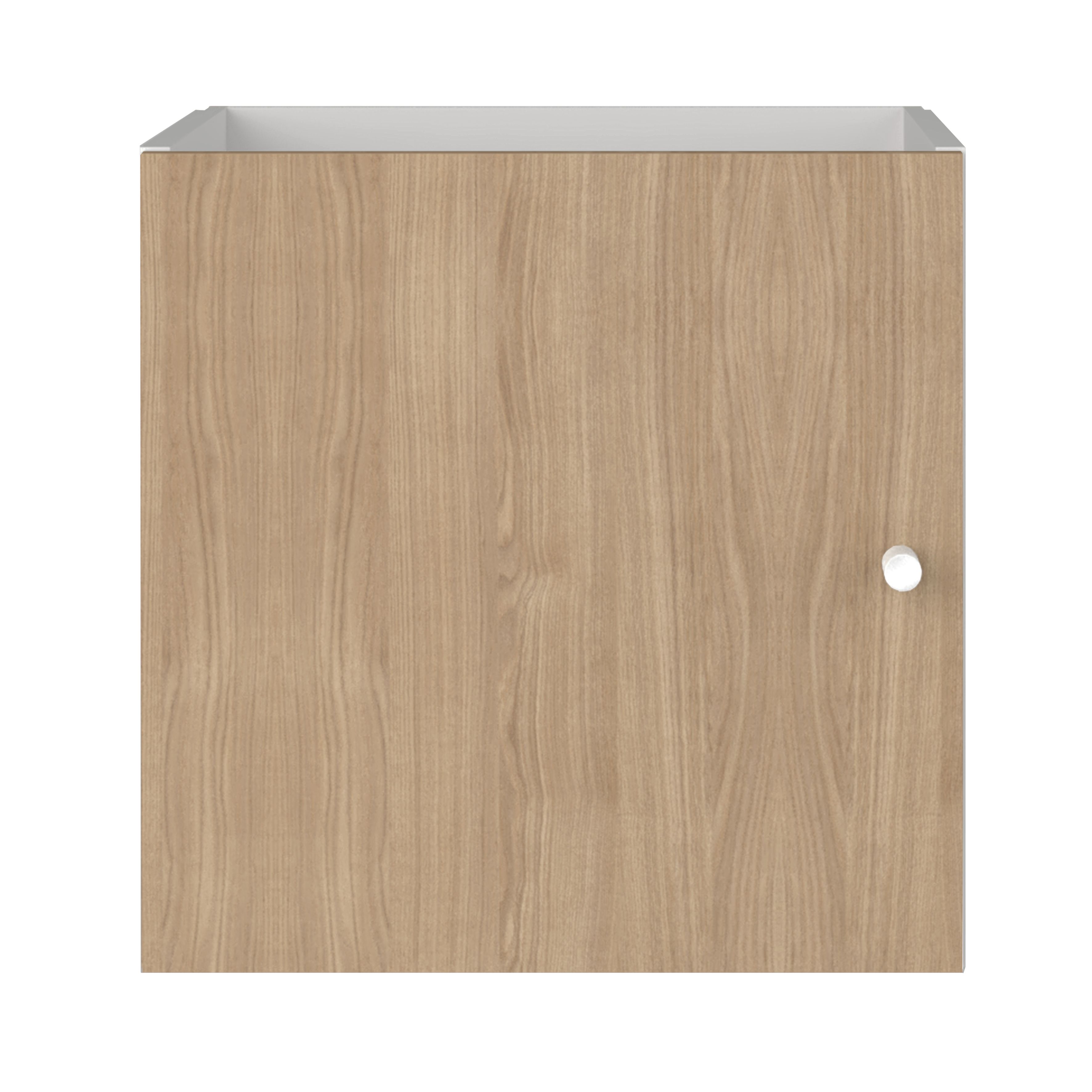 GoodHome Mixxit Oak effect Modular Cabinet door (H)329mm (W)330mm