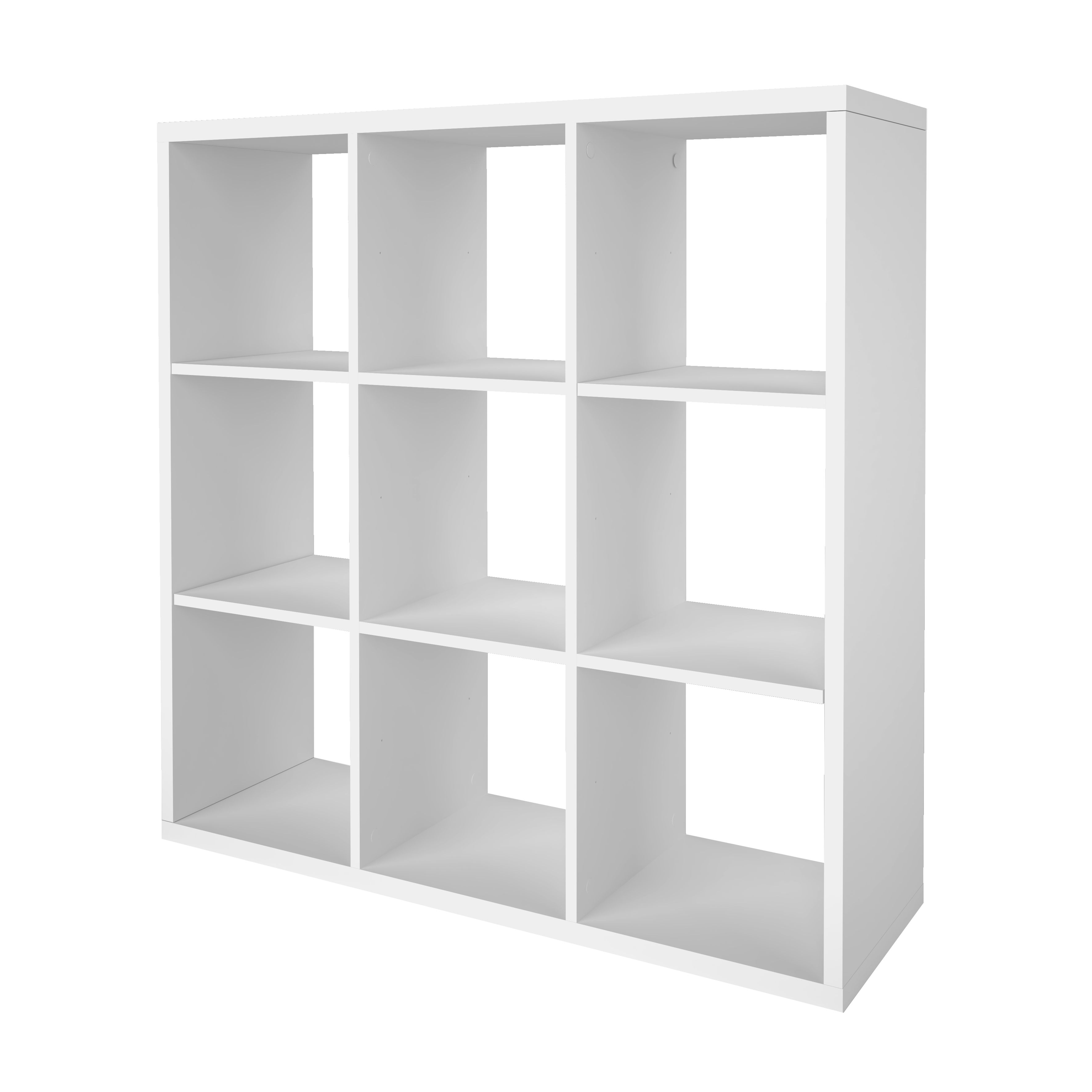 White 9 cube on sale storage unit