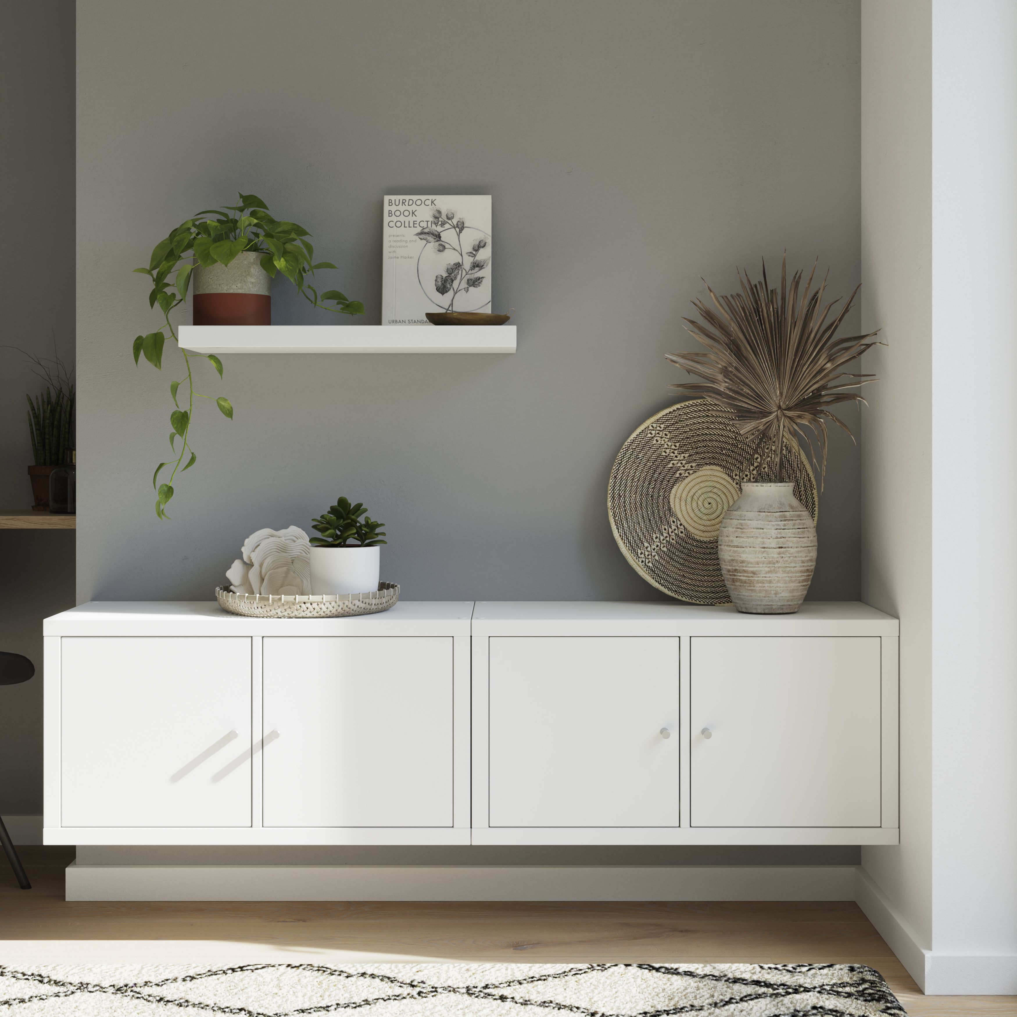 GoodHome Mixxit White Modular Cabinet door (H)329mm (W)330mm