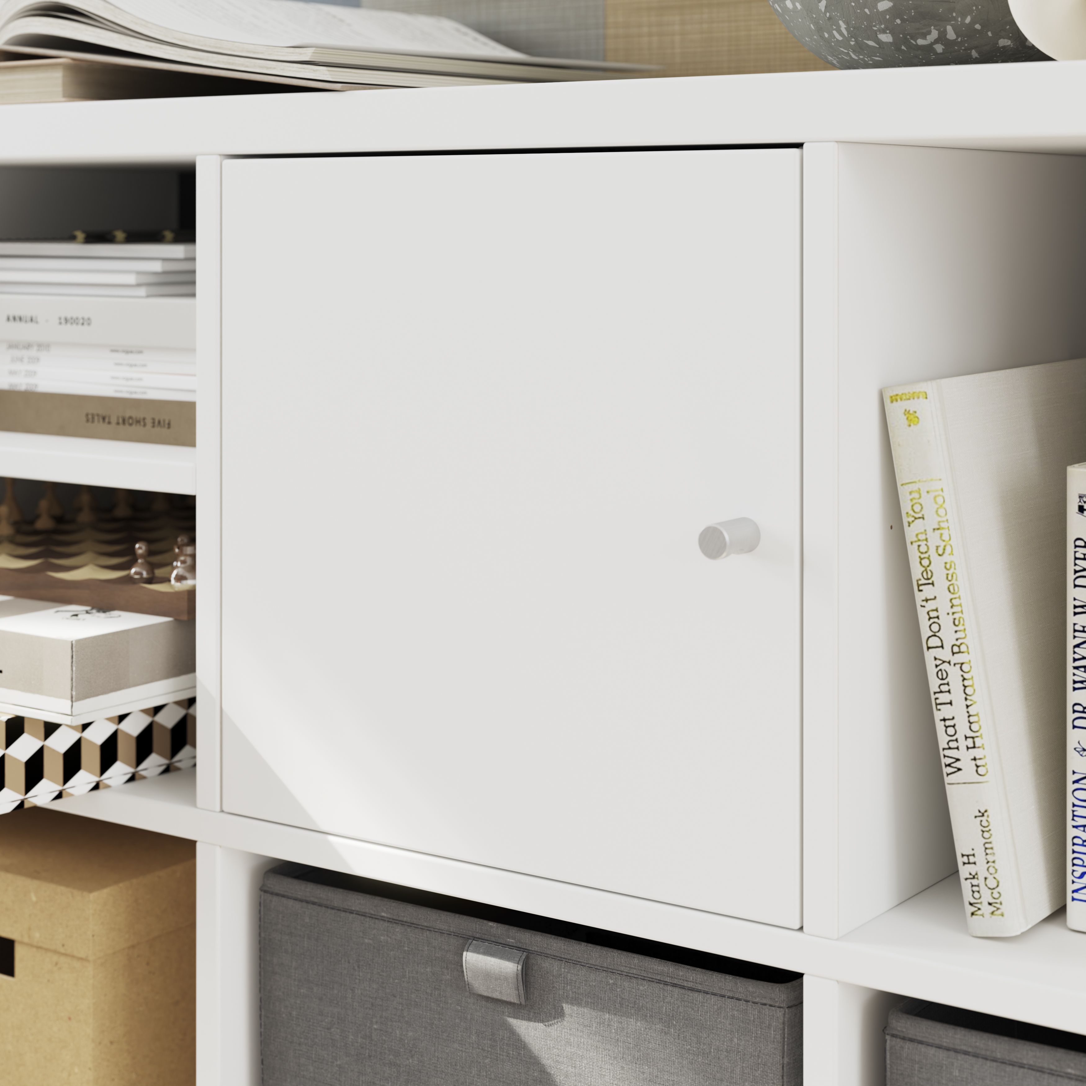 GoodHome Mixxit White Modular Cabinet door (H)329mm (W)330mm
