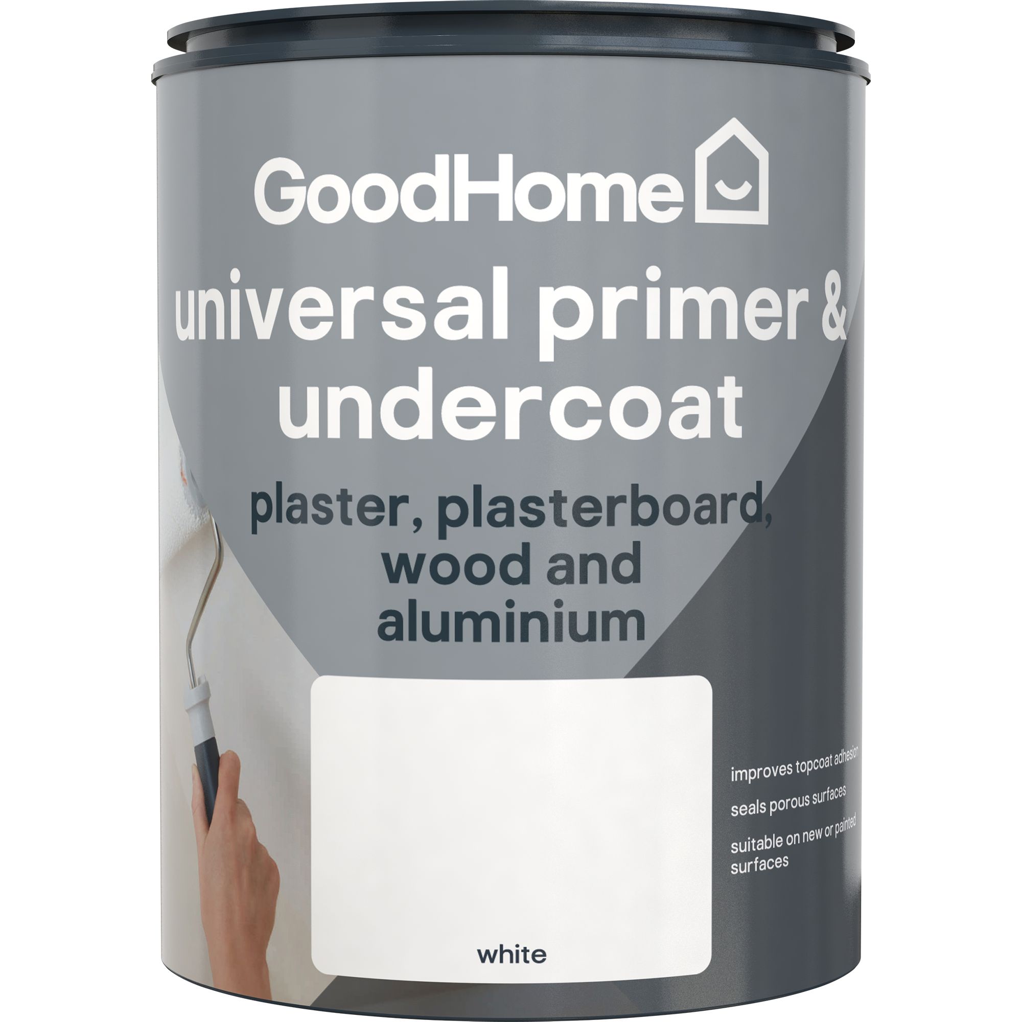 GoodHome MultiSurface White Multisurface Primer & undercoat, 750ml