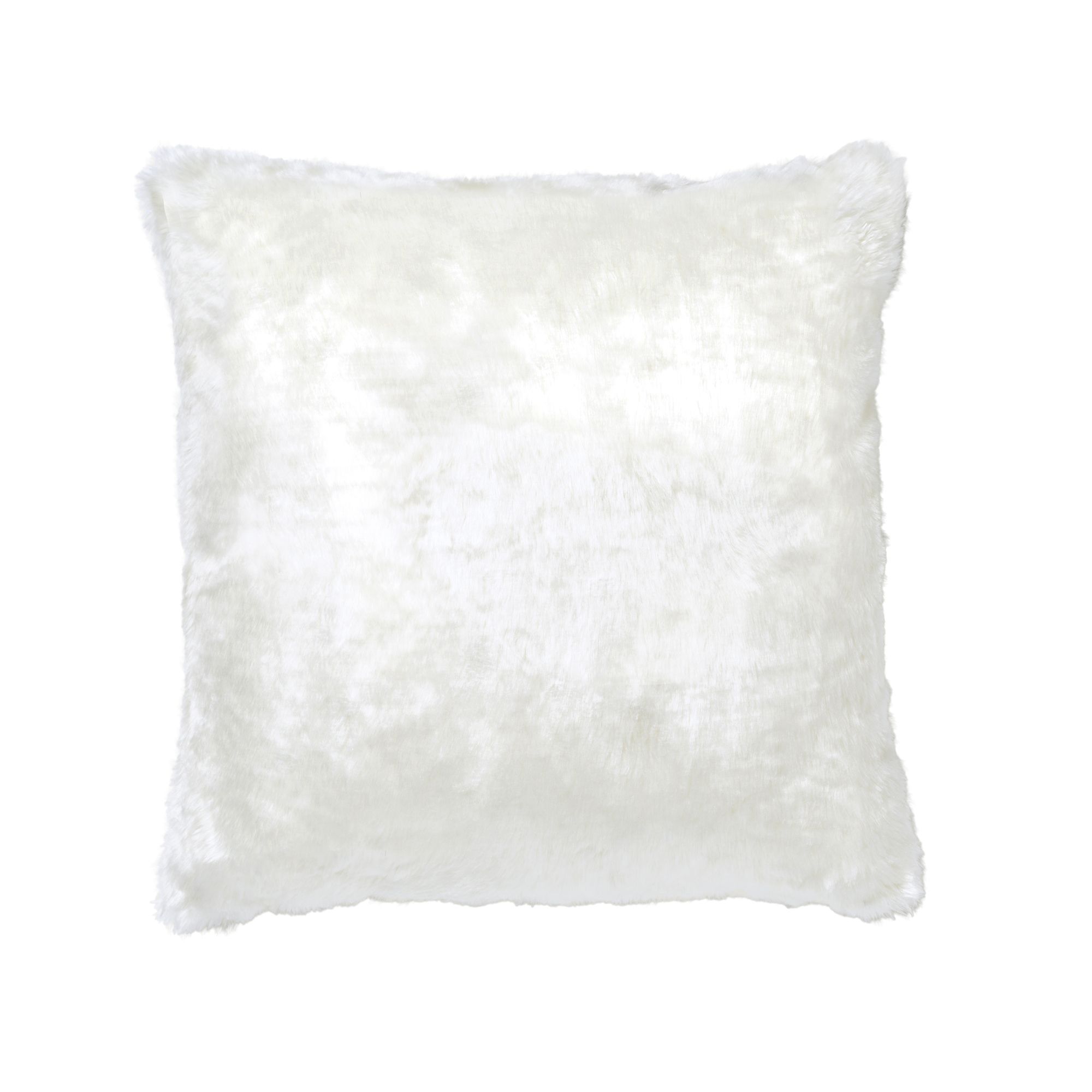 Faux fur hotsell white pillow