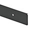 GoodHome Nantua Black Aluminium alloy Worktop end cap (H)38mm