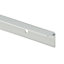 GoodHome Nantua Silver effect Aluminium alloy Worktop joint (H)23mm