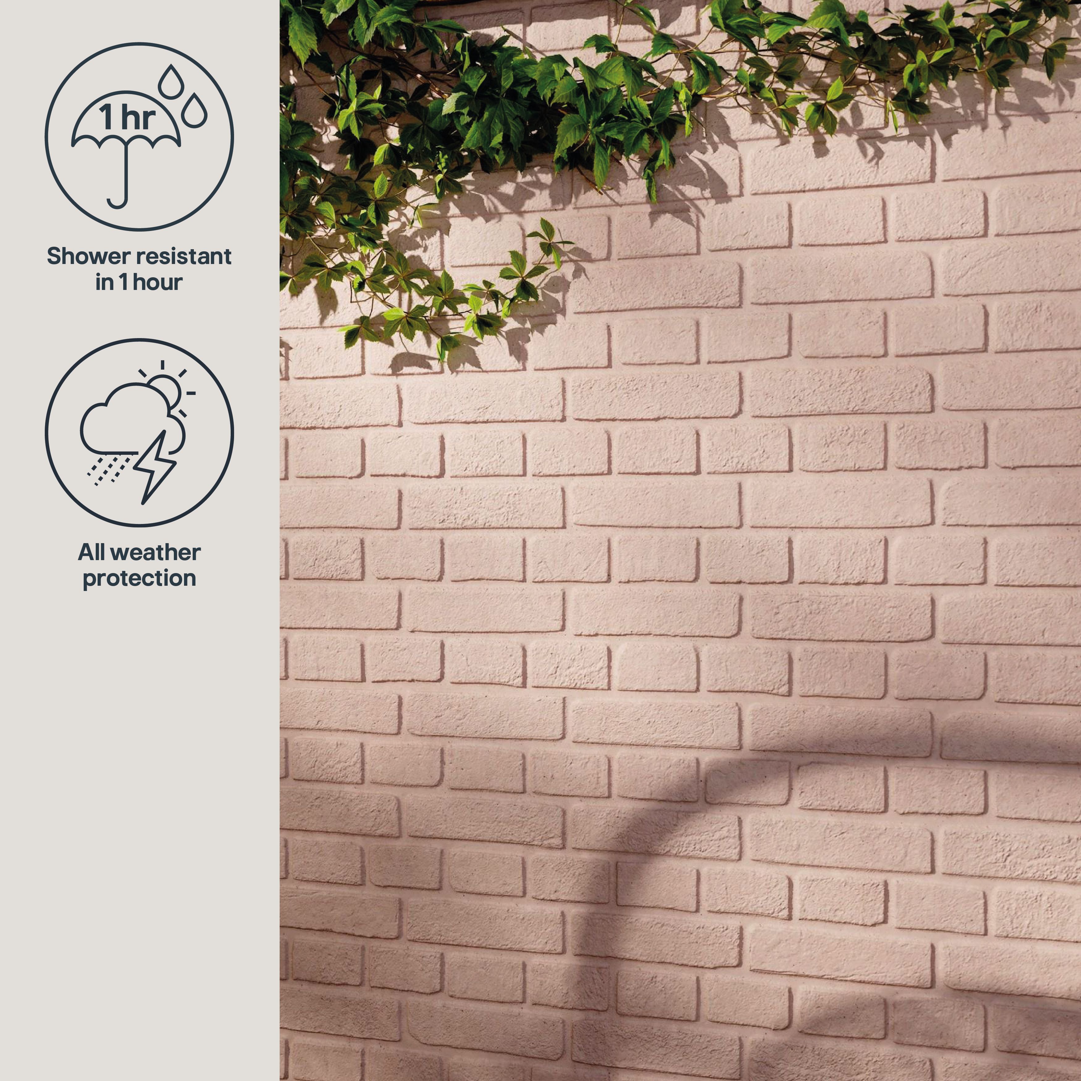 GoodHome Nara Smooth Matt Masonry paint, 5L Tub