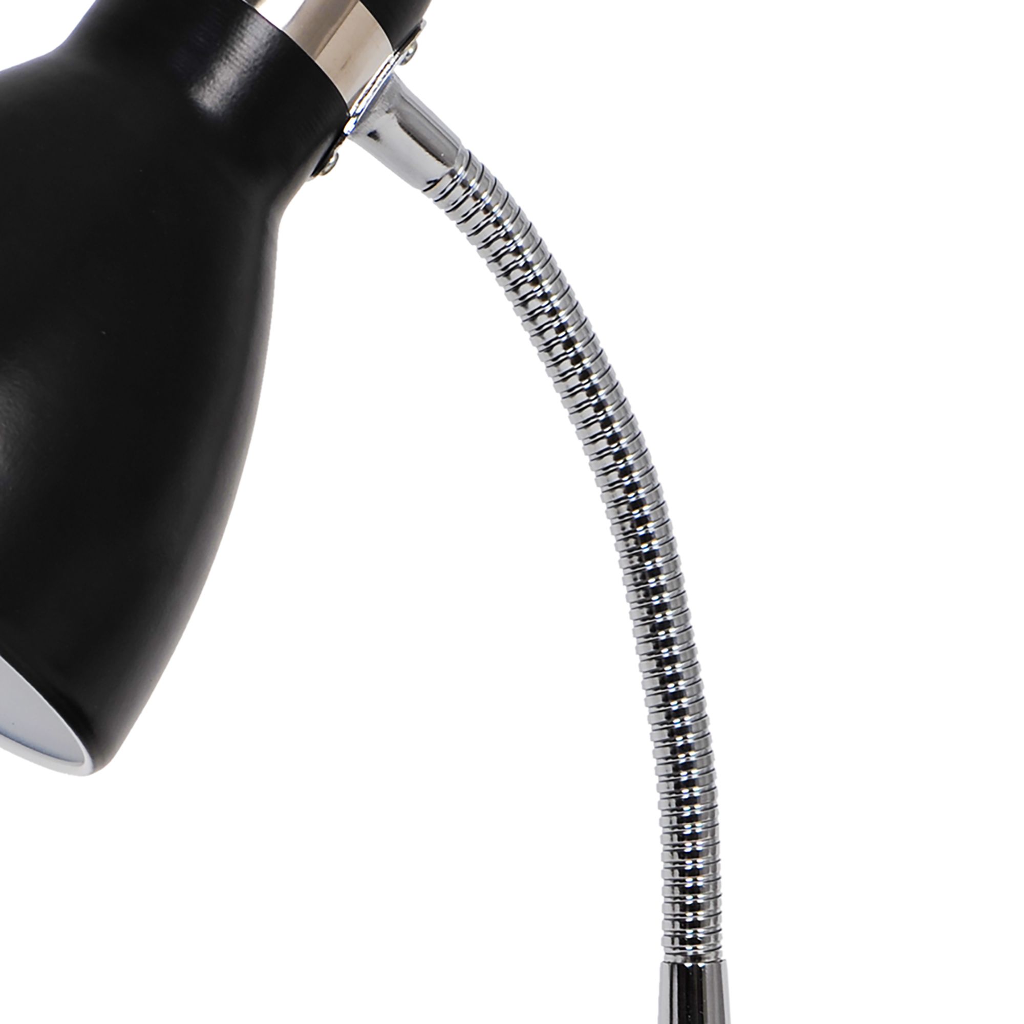 GoodHome Narajo Black Table light