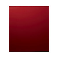 GoodHome Nashi Red Glass effect Glass Splashback, (H)800mm (W)900mm (T)5mm