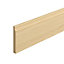 GoodHome Natural Pine Ogee Skirting board (L)2.4m (W)144mm (T)19.5mm