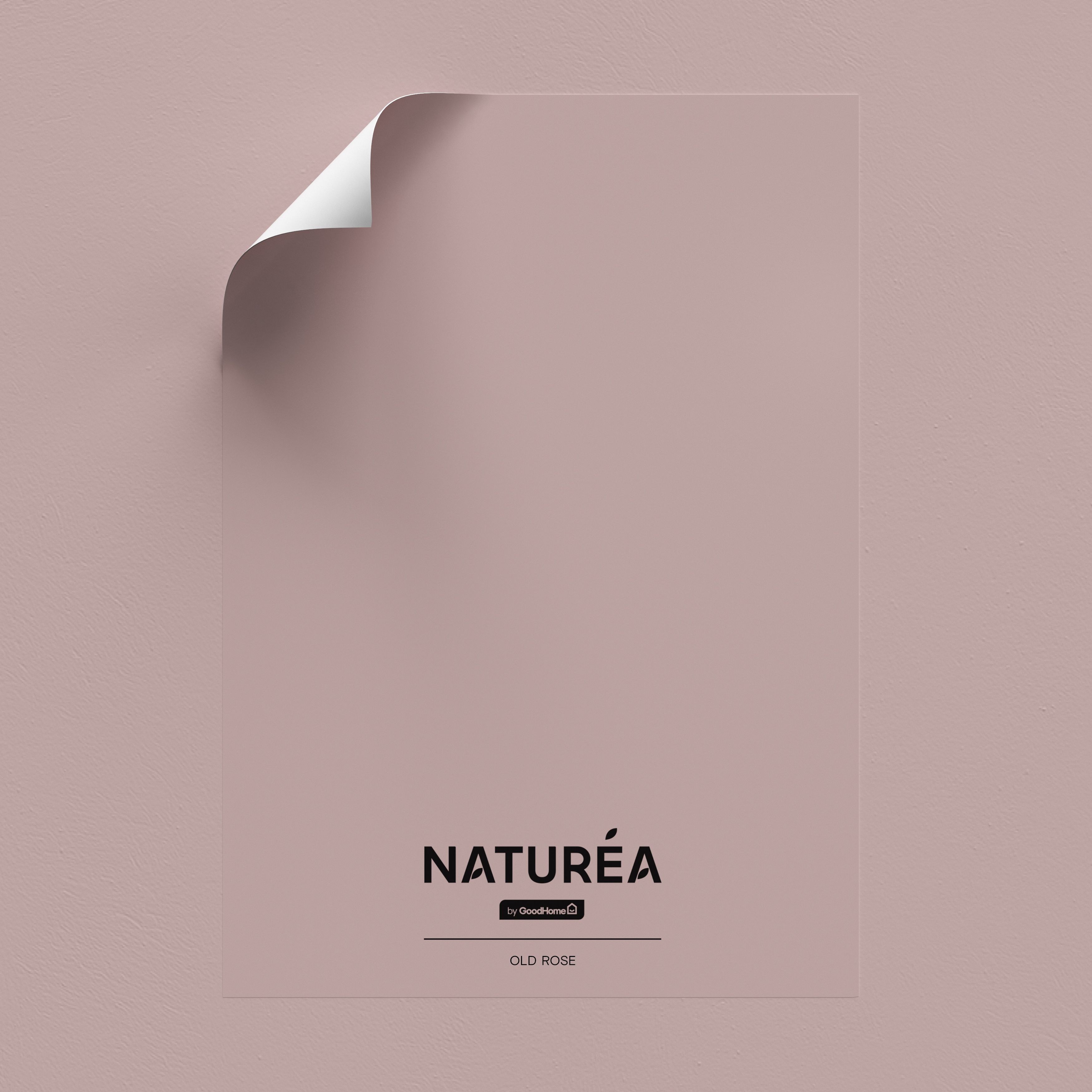 GoodHome Naturéa Old Rose Peel & stick Tester