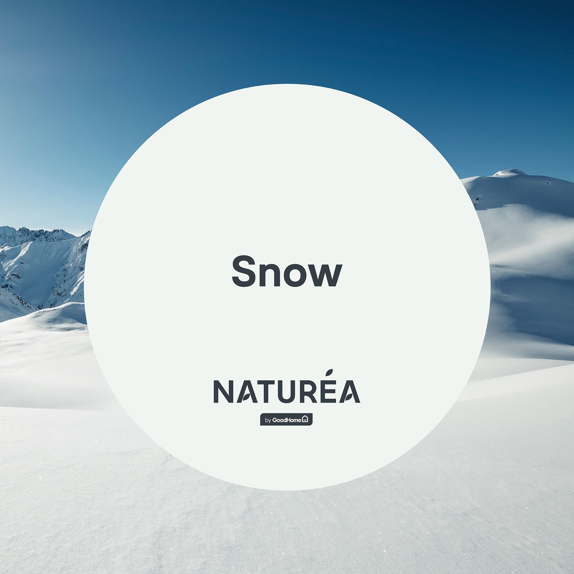 GoodHome Naturéa Snow Velvet matt Wall paint, 2.5L