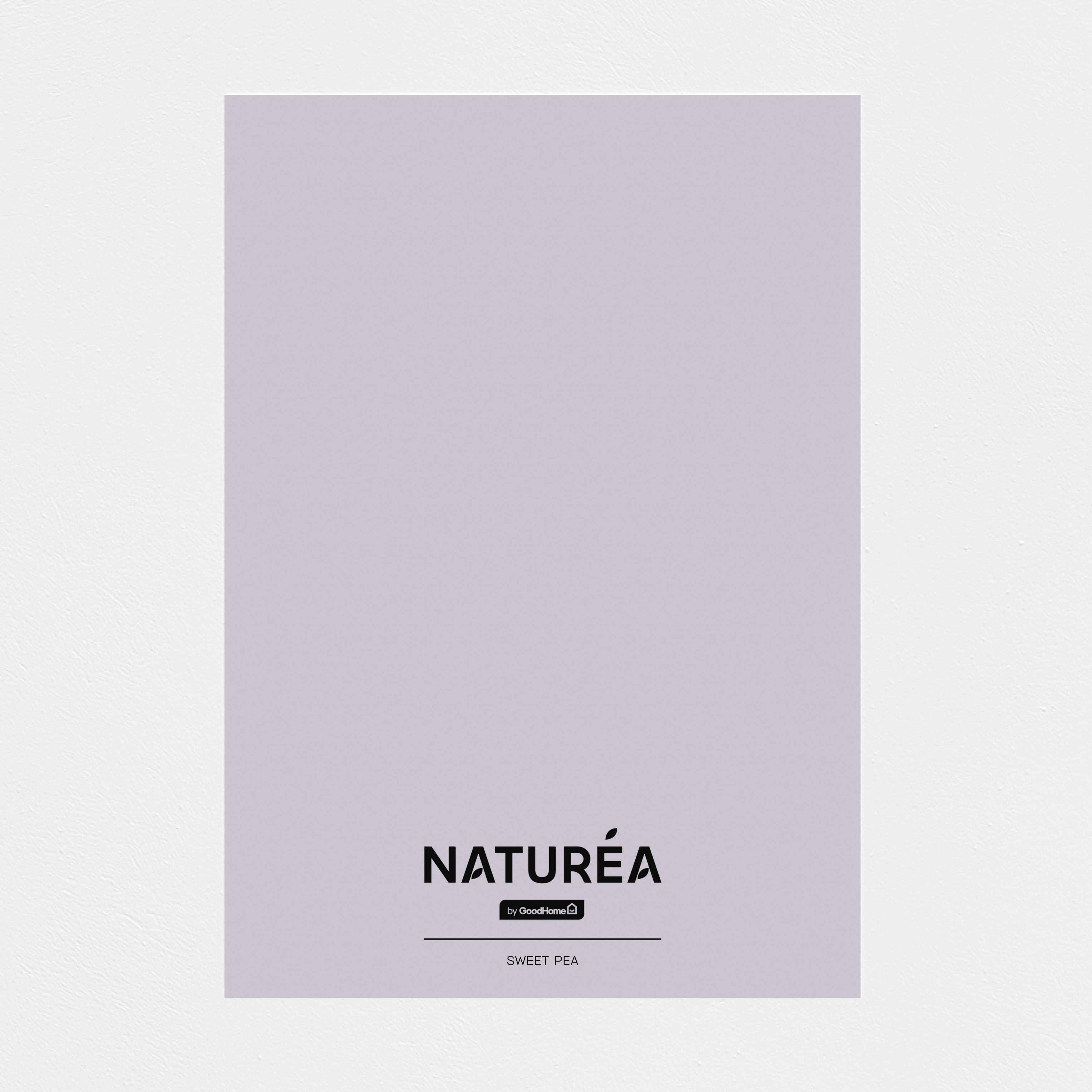 GoodHome Naturéa Sweet Pea Peel & stick Tester