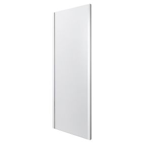 GoodHome Naya Clear Fixed Shower panel (H)195cm (W)76cm