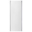 GoodHome Naya Clear Fixed Shower panel (H)195cm (W)76cm