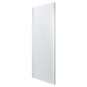 GoodHome Naya Clear Fixed Shower Wall panel (H)1950mm (W)800mm