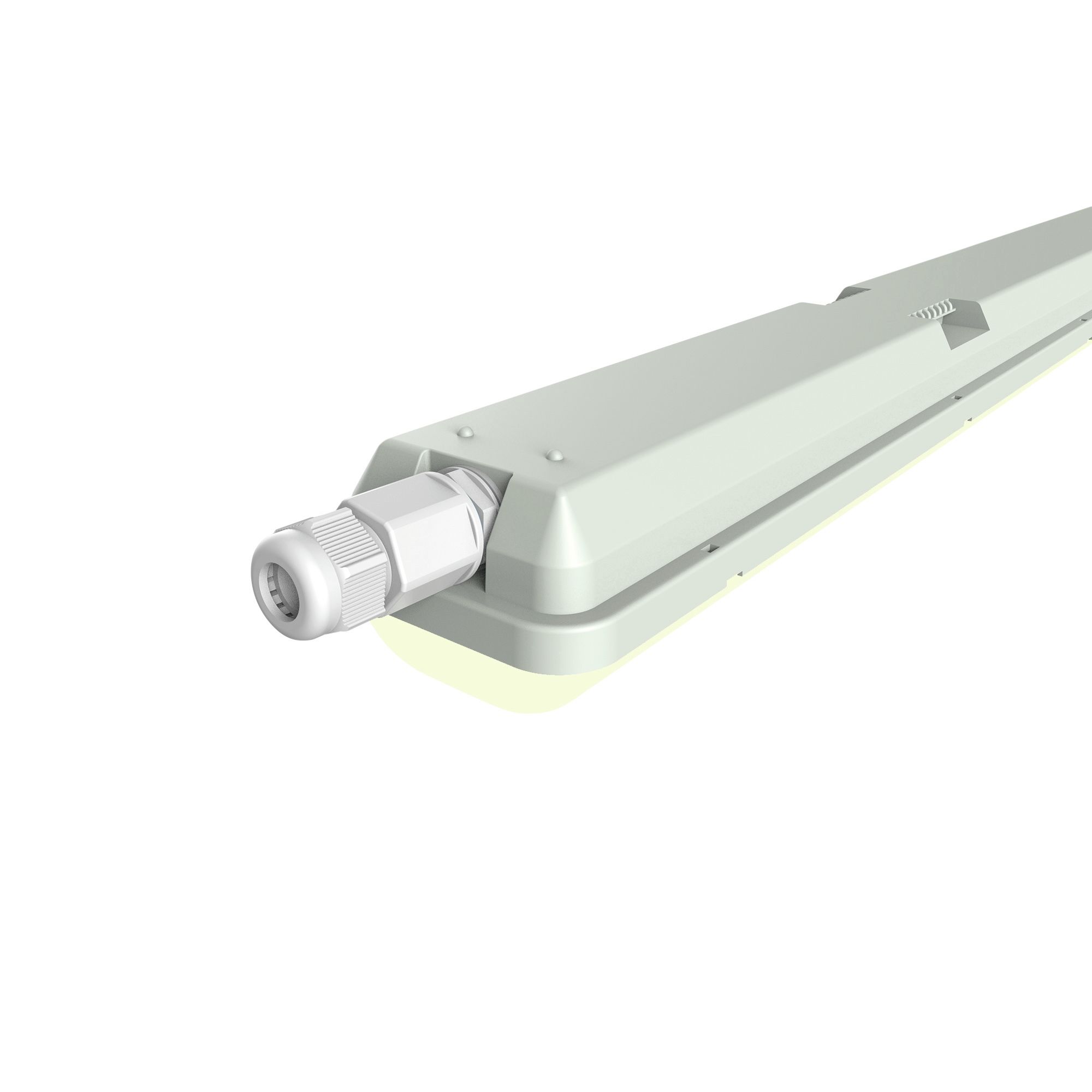 GoodHome Nehsi Neutral white Integrated LED Batten 43W 4400lm (L)0.7m