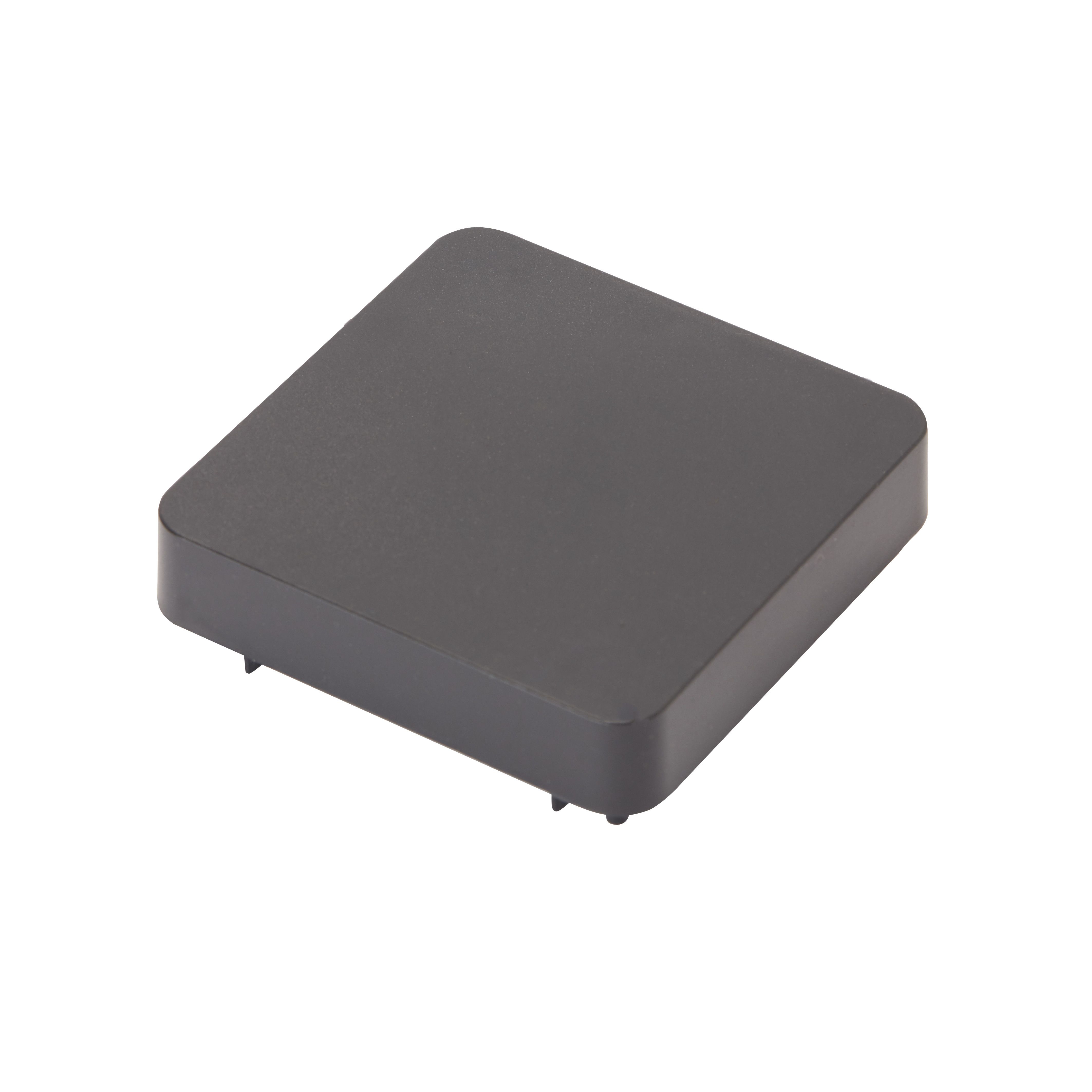 GoodHome Neva Stainless steel Post cap (W)75mm (D)75mm