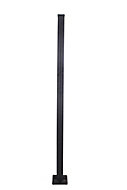 GoodHome Neva Steel Slotted Fence post (H)1.83m (W)70mm