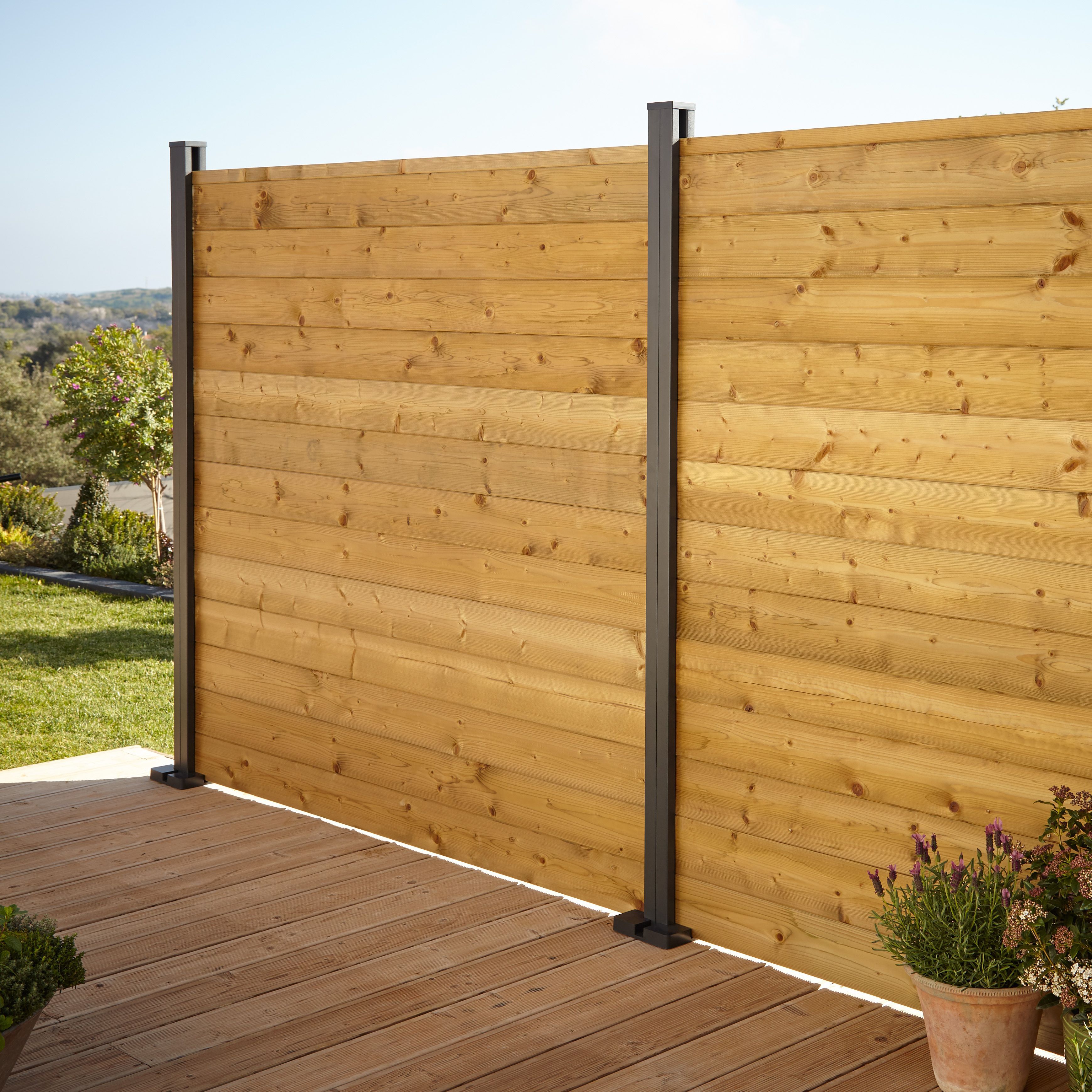 Goodhome Neva Timber Fence Slat L 1 79m W 132mm Tradepoint