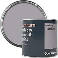GoodHome Newburg Flat matt Furniture paint, 500ml