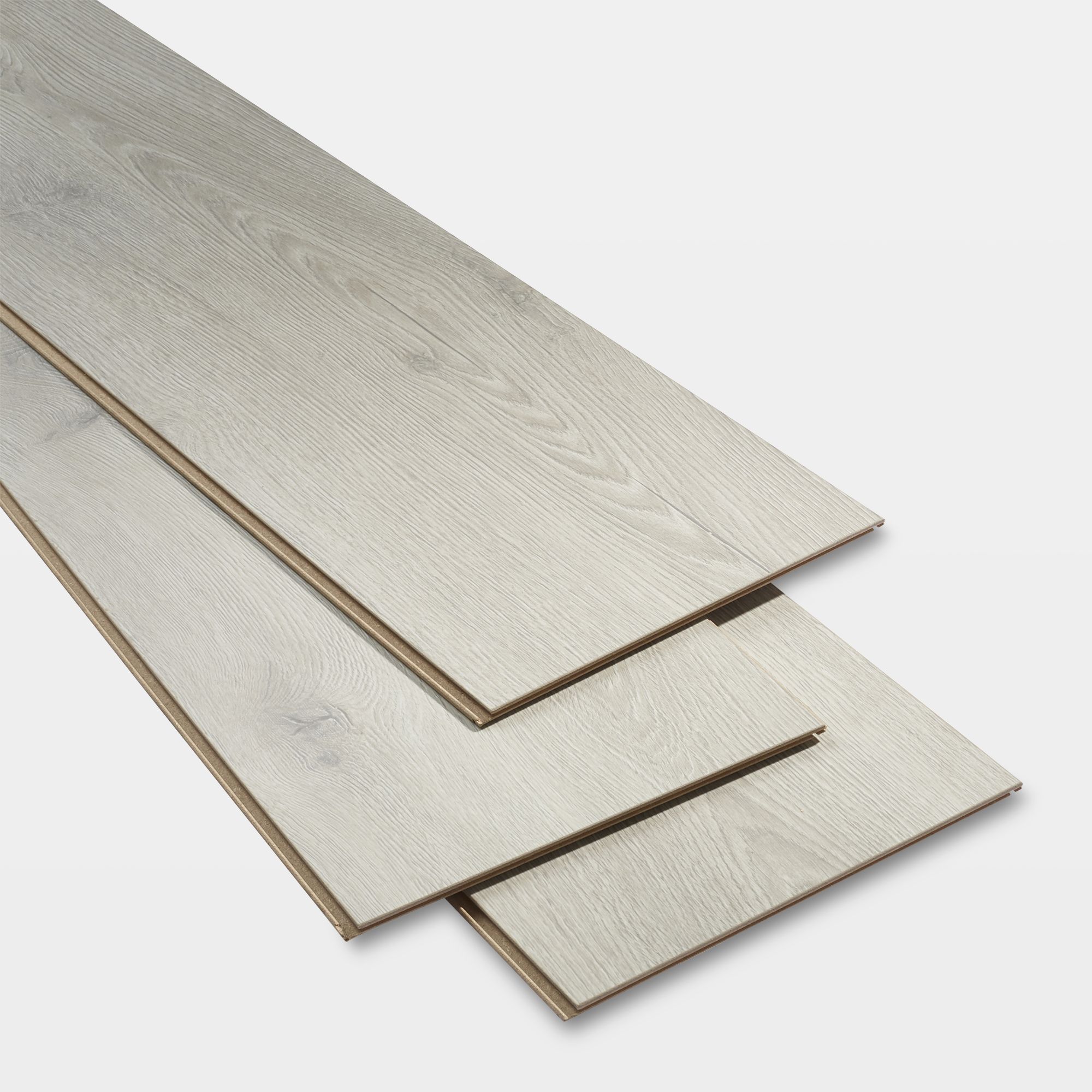 GoodHome Newlyn Grey wood Laminate Flooring, 1.68m²